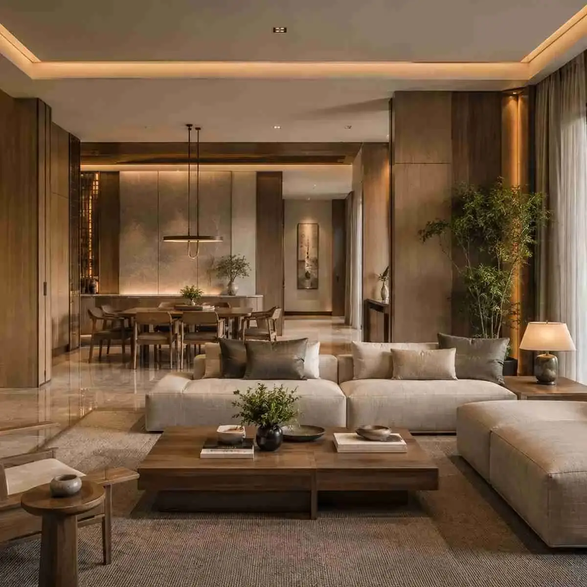 Pardos Sakura Sector 90 Gurgaon living and dining room